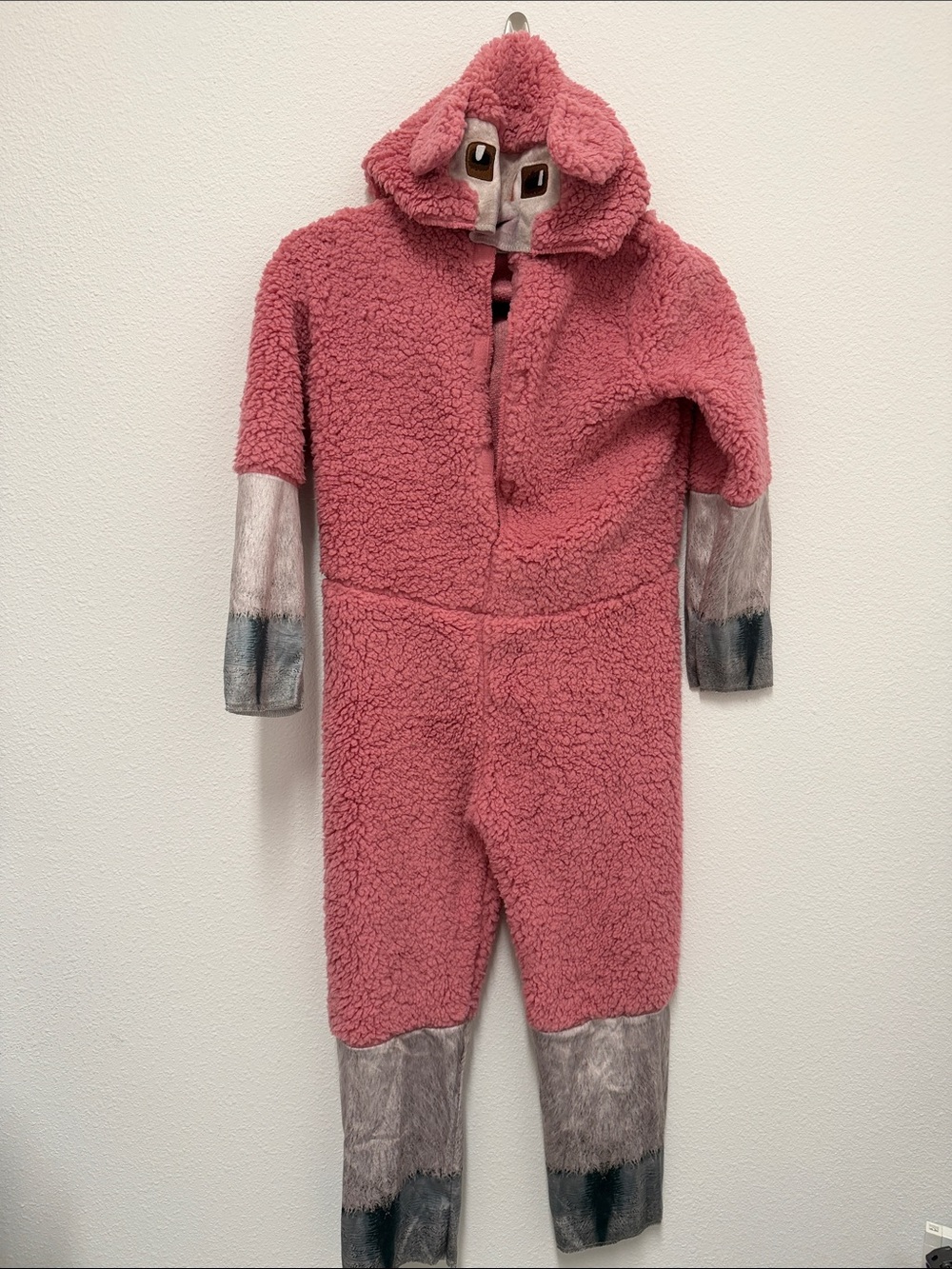 Minecraft Pink Sheep Kids Costume